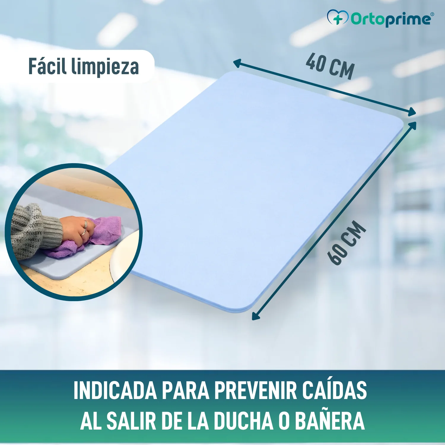 Alfombra Baño Antideslizante Ultra Absorbente | Varios Colores - Image 2