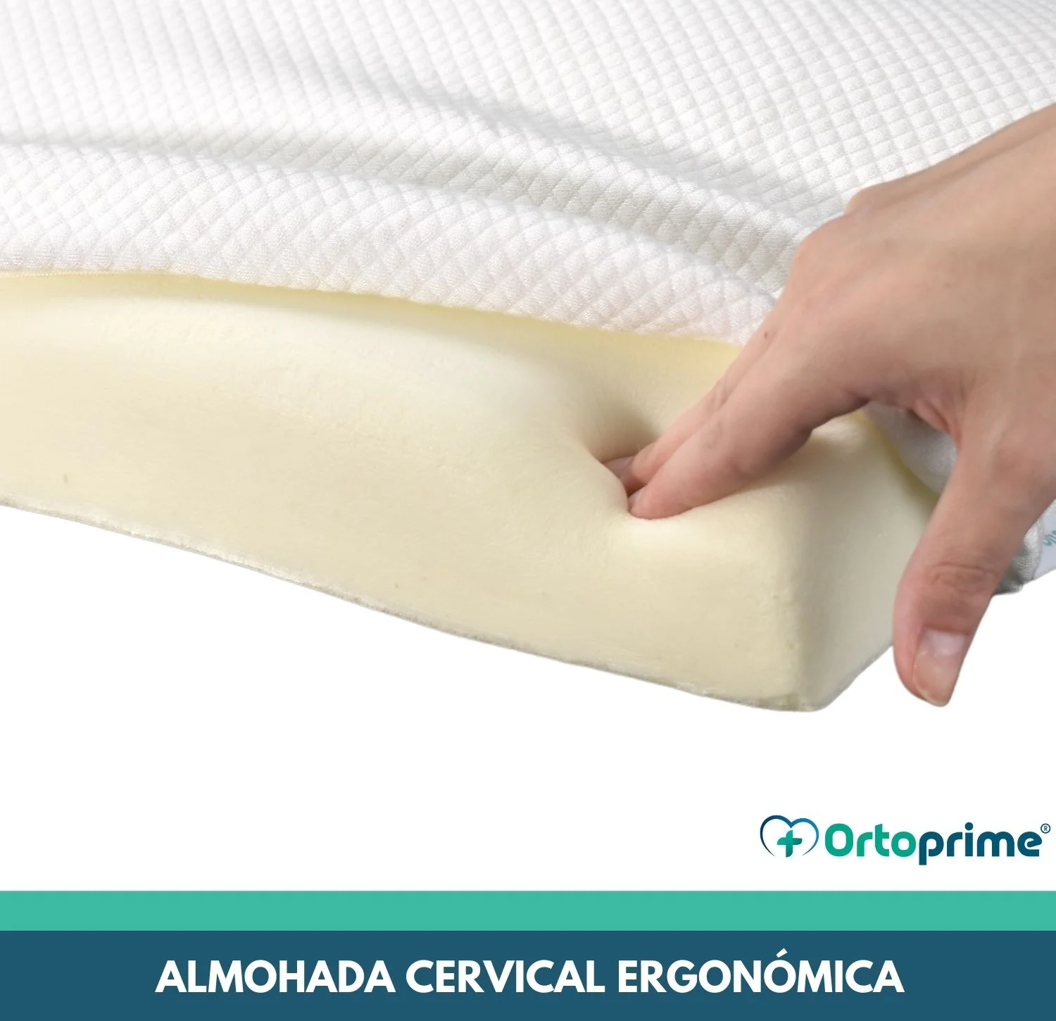 Almohada Cervical Ergonómica Viscoelástica  | Descanso Reparador - Image 4