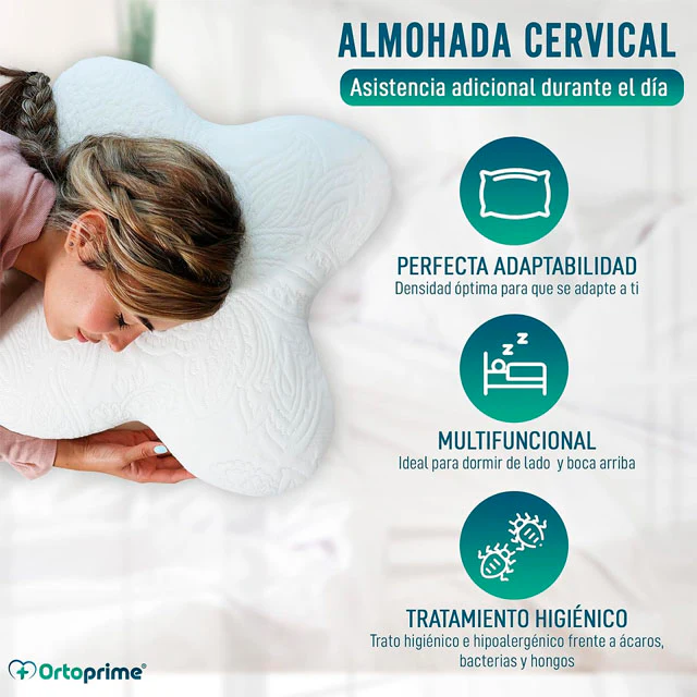 Almohada Viscoelástica Mariposa con Efecto Memoria Adaptable - Image 4