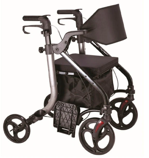 Andador con Silla de Ruedas Plegable con Cesta Innovation