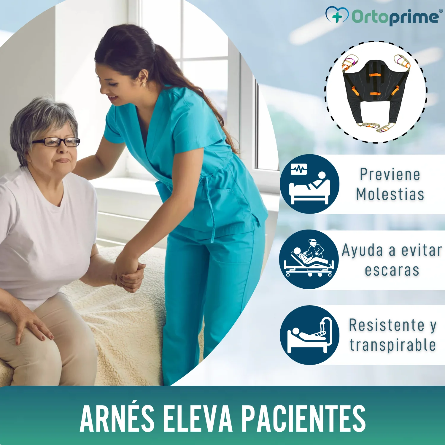 Arnés Ergonómico de Rápido Ajuste para Grúa de Transferencia - Image 3