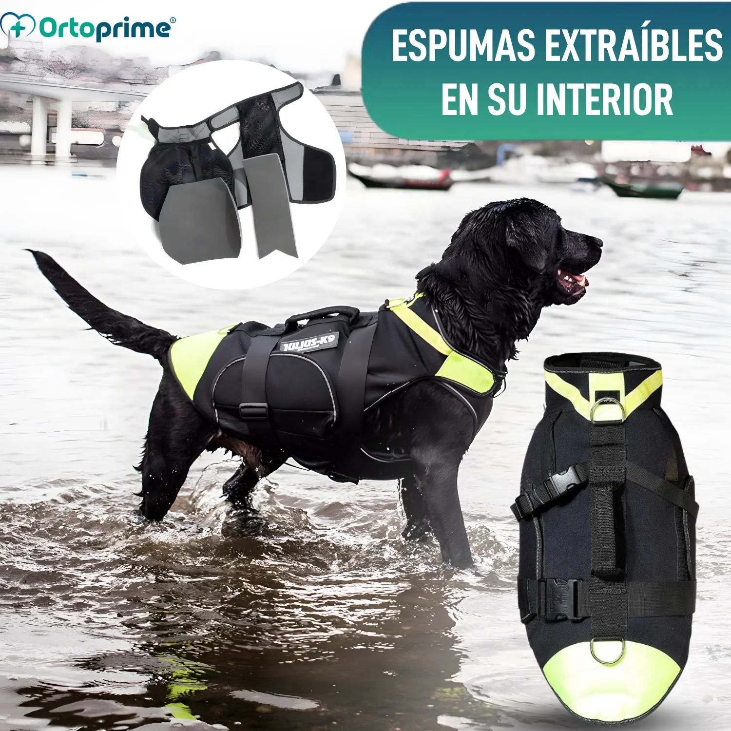 Arnés Multifuncional Canino 3 en 1 de Neopreno | 4 Tallas - Image 4