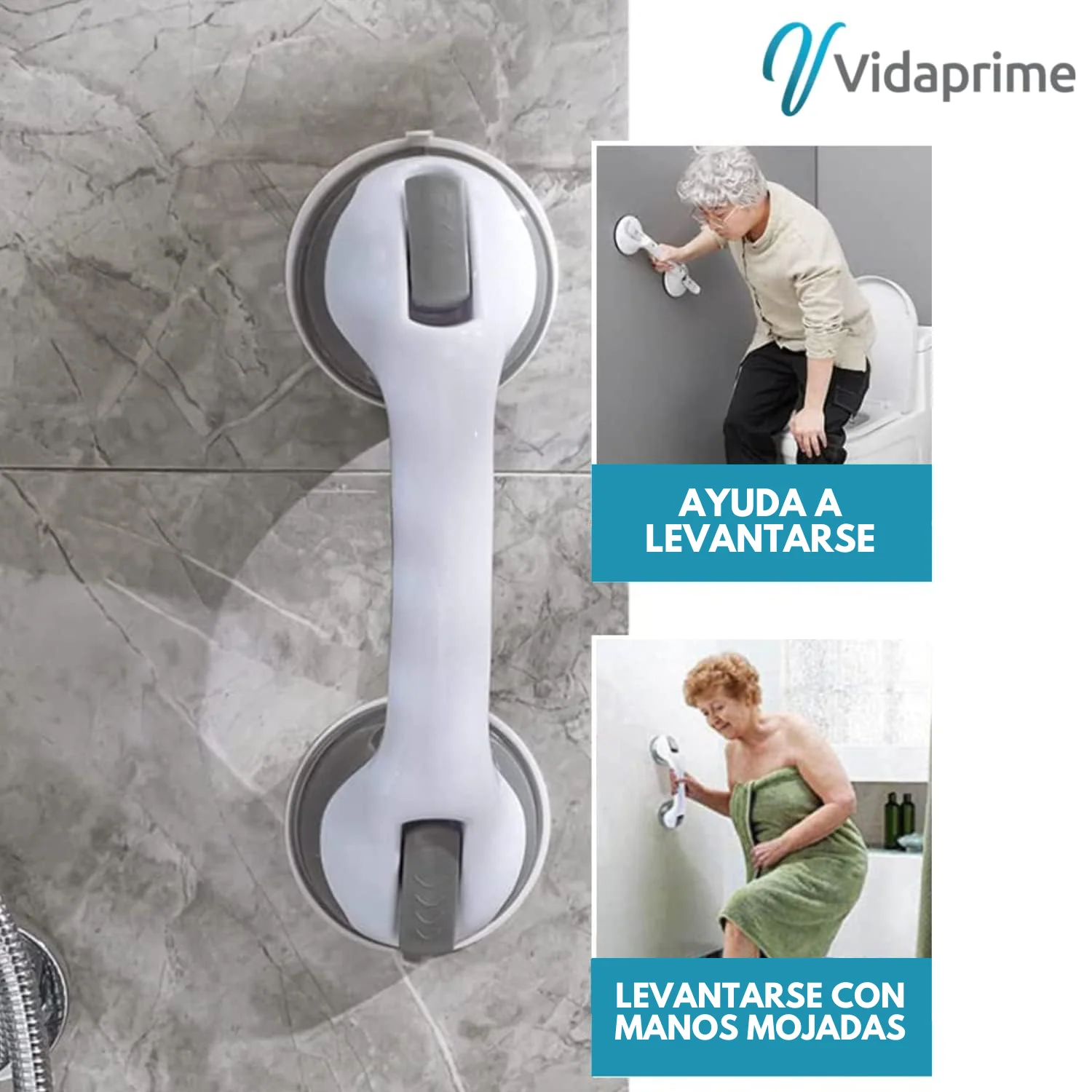 Asidero de Baño con Sujeción Instantánea - Image 6
