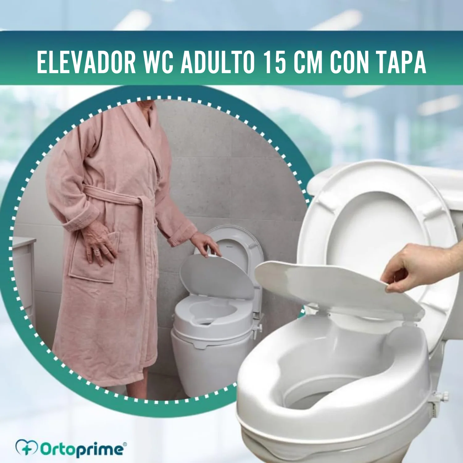 Elevador WC Adultos 15 cm | Alzador wc Universal - Image 11