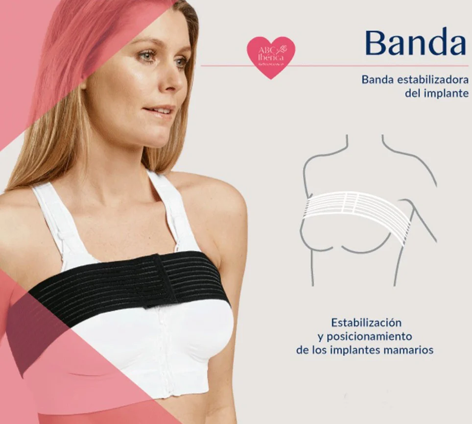 Banda Postoperatoria Mamoplastia de Aumento - Compresión Óptima - Image 5