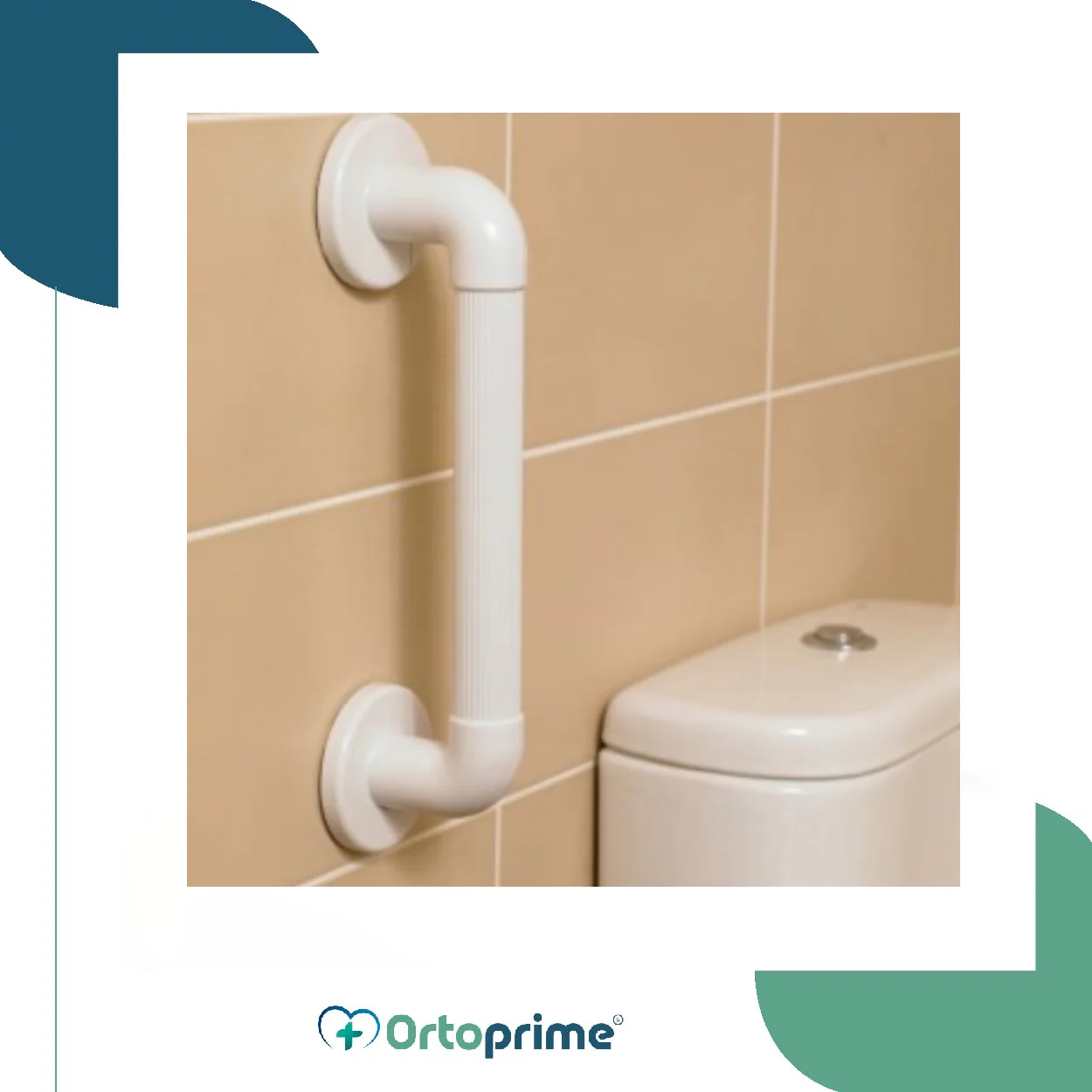 Asidero en PVC Blanco para Ducha | Cuatro Tamaños - Image 7