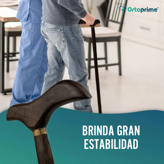 Bastón Elegante de Madera Wengué Liso | Mango Derby - Image 7