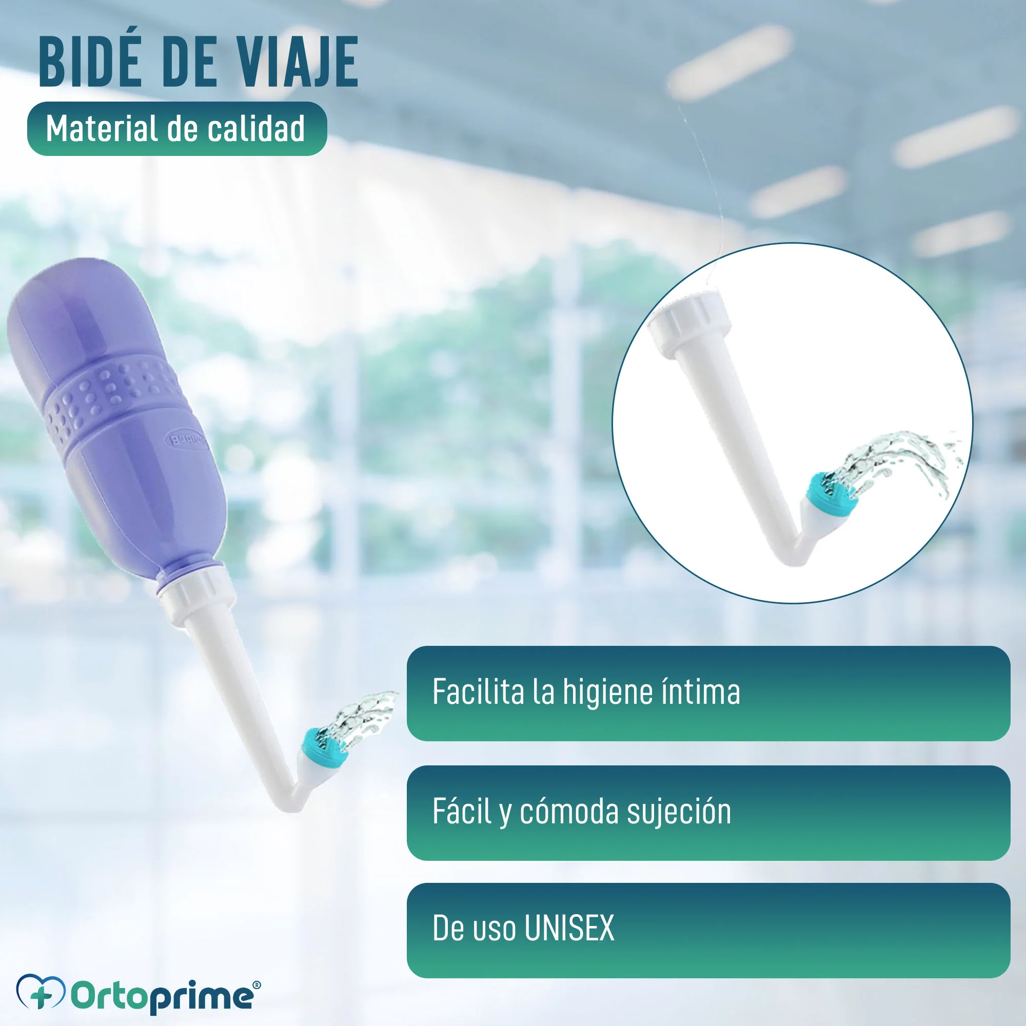 Bidet Portátil Botella Especial para Viajar | Capacidad 400 ml - Image 4