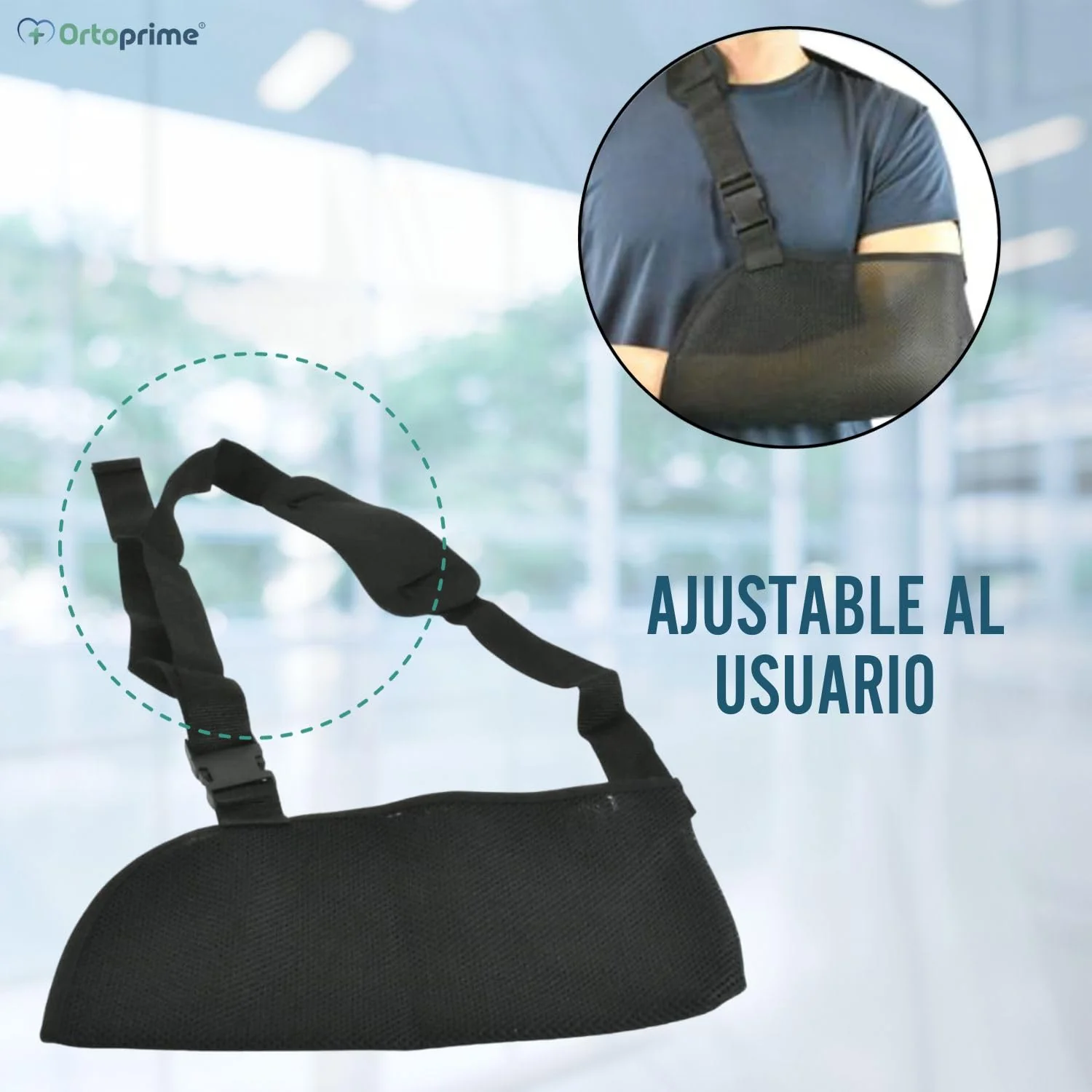 Cabestrillo Hombro Transpirable con Cinta Ajustable | Bilateral - Image 6