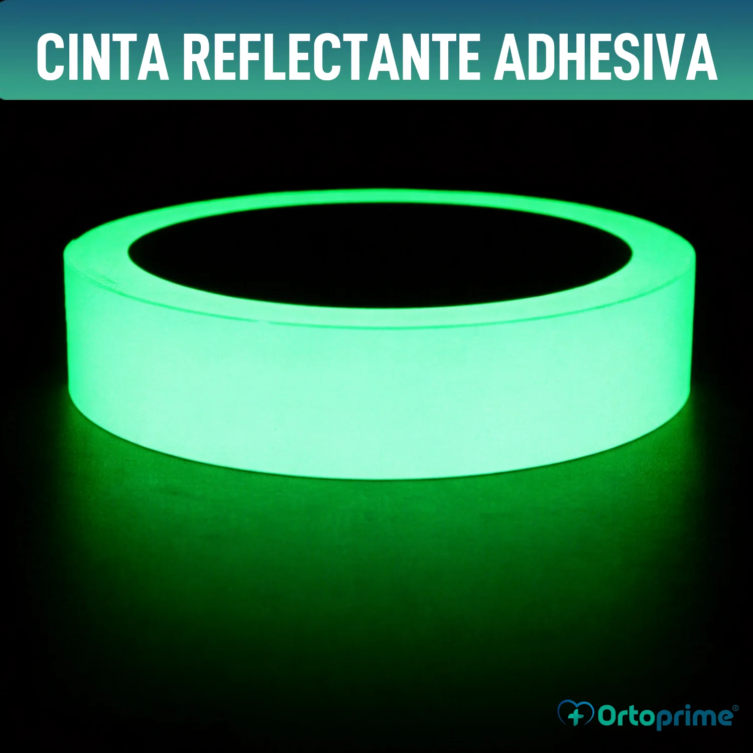 Cinta Reflectante Adhesiva Interiores Mayor Visibilidad | Rollo - Image 2