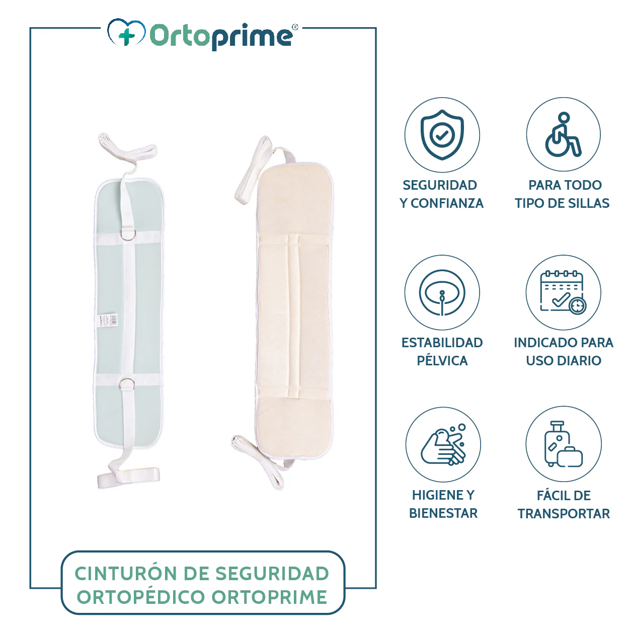 Cinturón Abdominal Cama y Silla de Ruedas Universal - Image 2