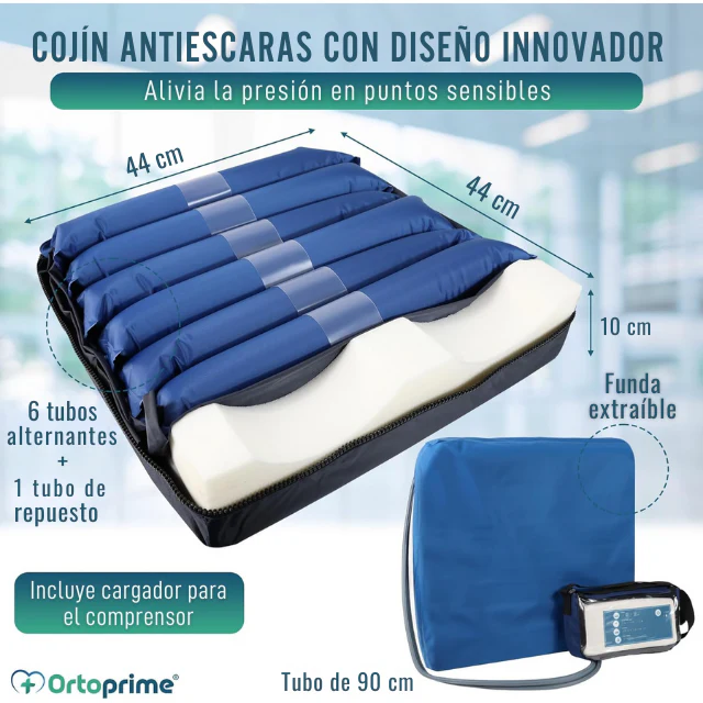 Cojín Antiescaras de Aire con Compresor | Cojín Silla de Ruedas - Image 6