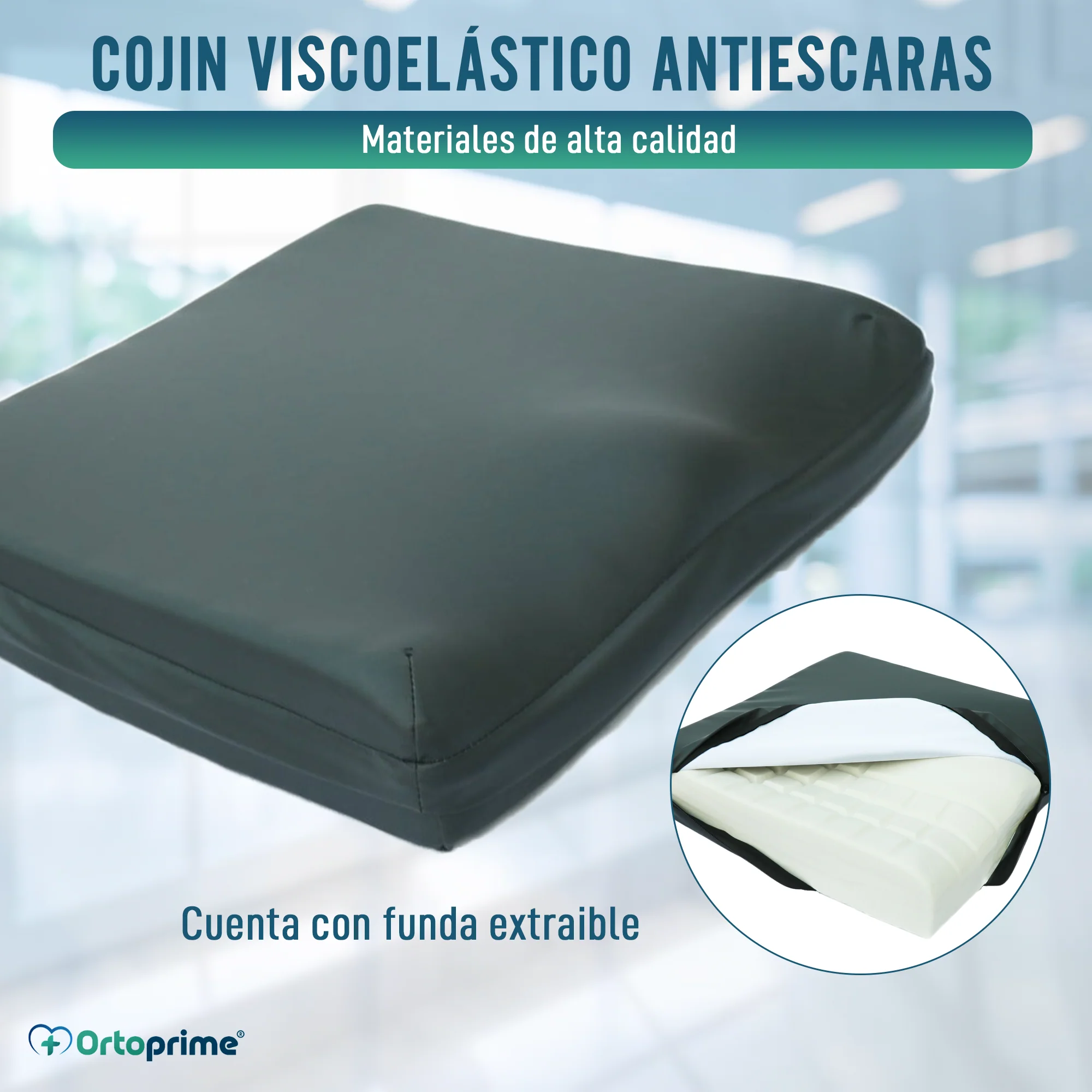 Cojín Antiescaras Viscoelástico 60kg/m3 - Image 3