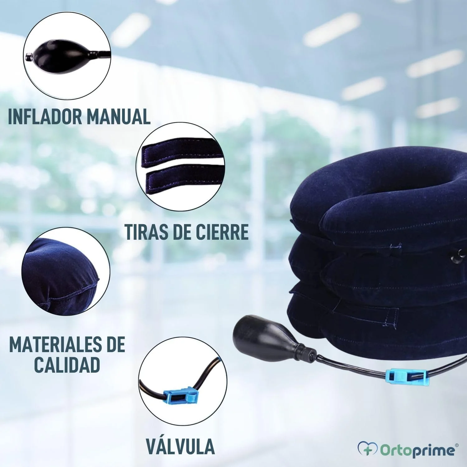 Dispositivo para Tracción Cervical Cojín con Bomba - Image 2