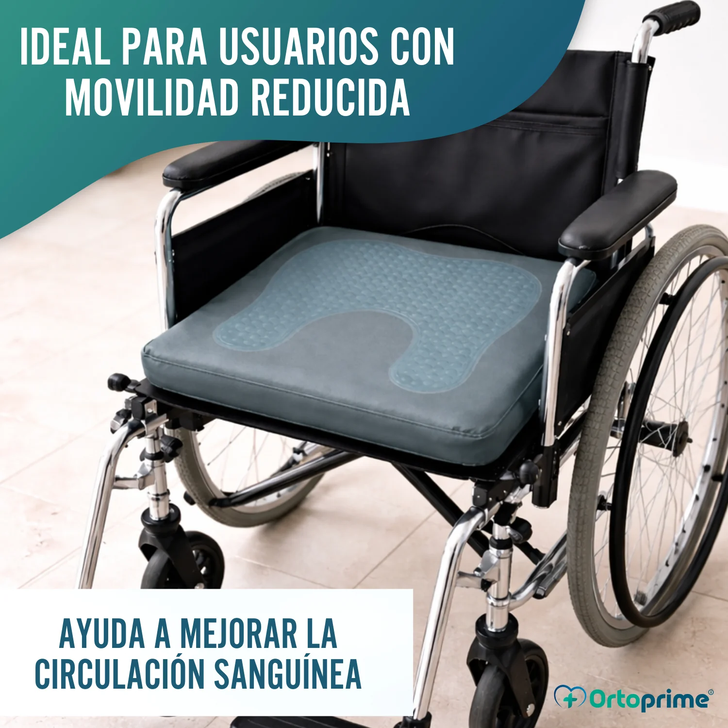 Cojín Antiescaras Visco Gel Herradura 85 kg/m3 Impermeable - Image 8