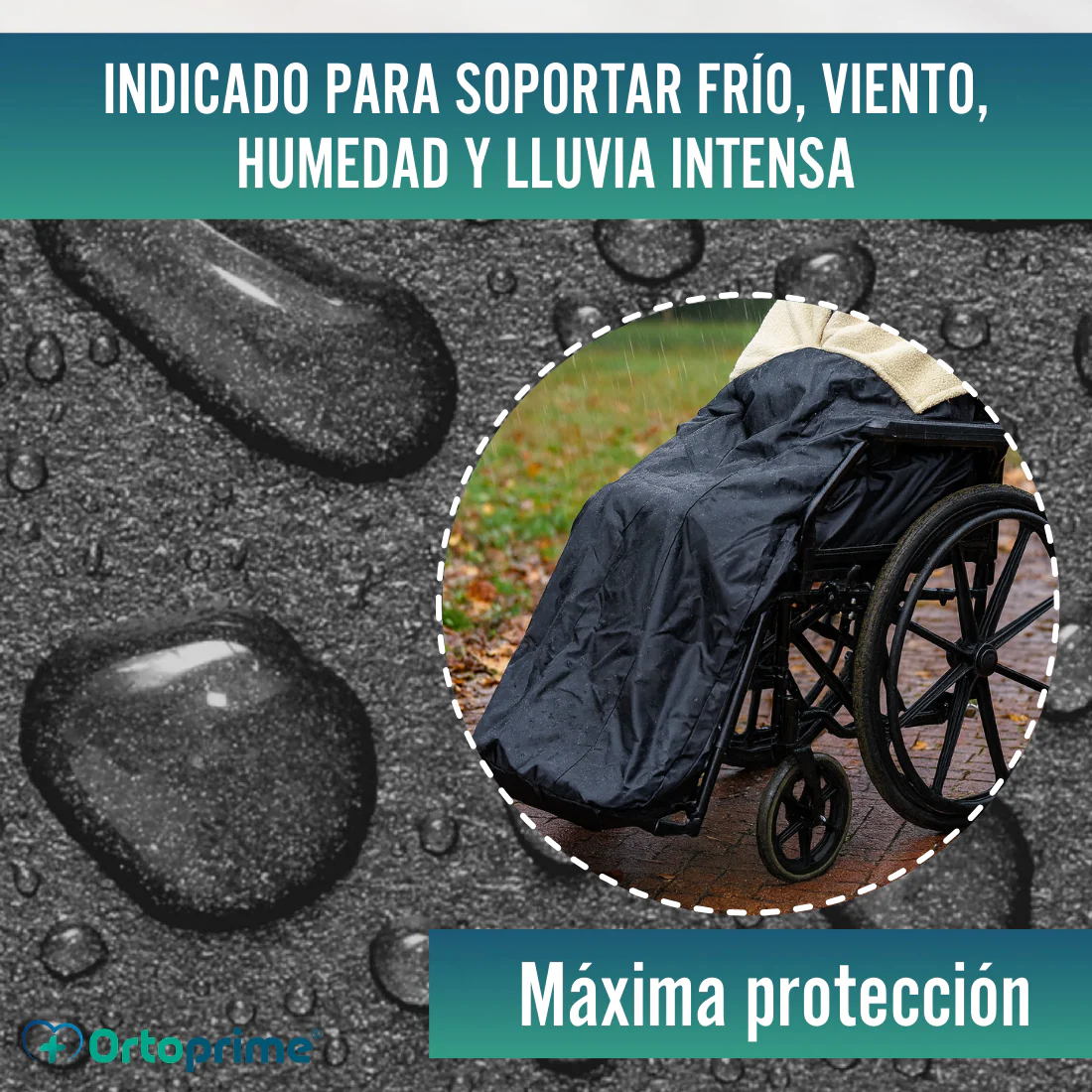 Cubrepiernas Silla de Ruedas Térmico Manta Impermeable - Image 7