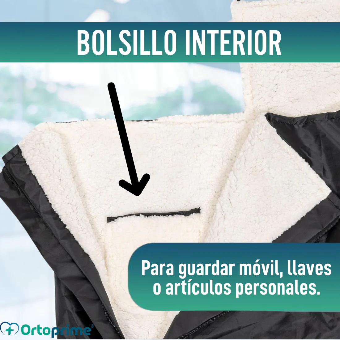 Cubrepiernas Silla de Ruedas Térmico Manta Impermeable - Image 8
