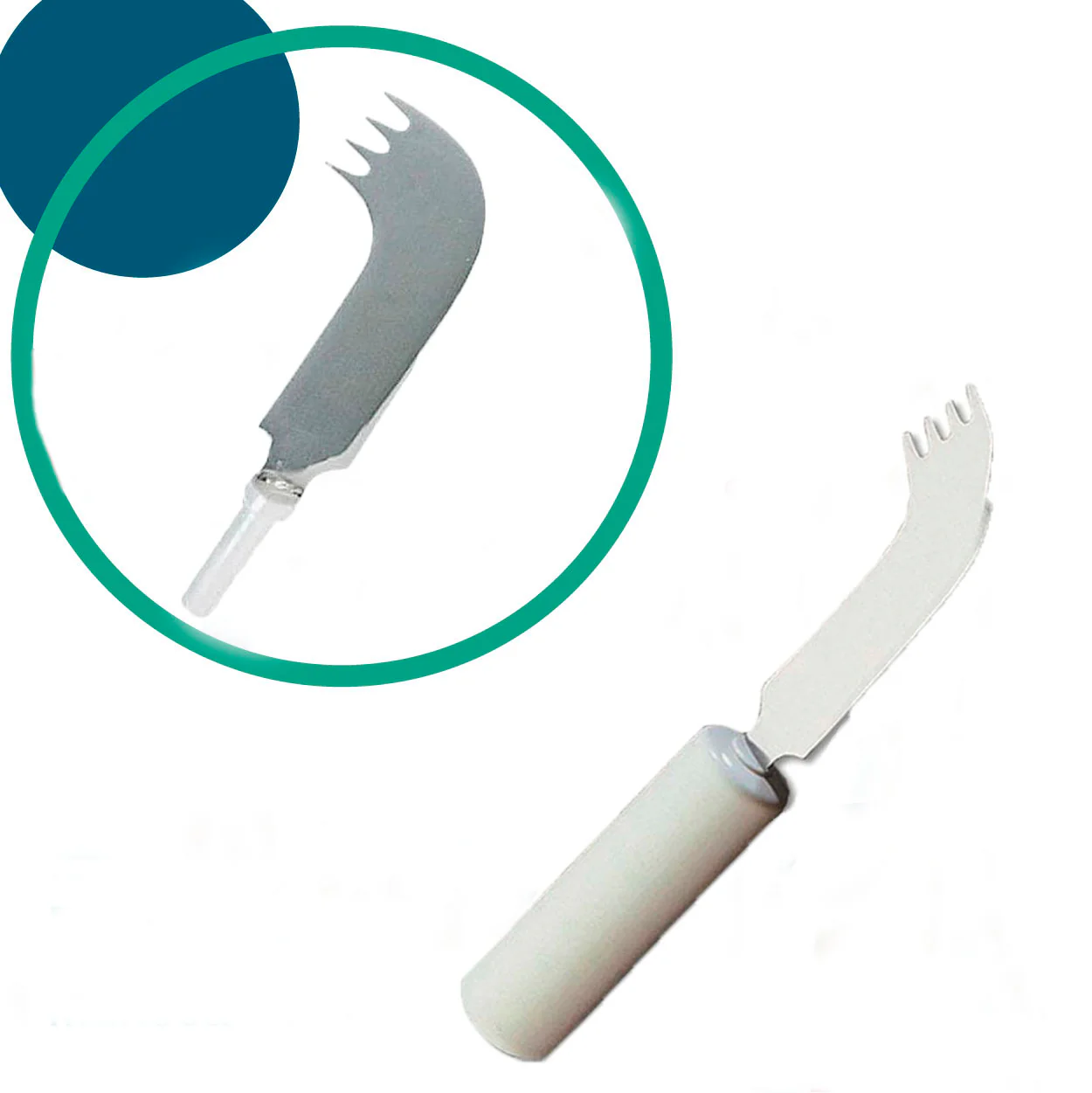 Cuchillo tenedor para personas con necesidades especiales - Image 3
