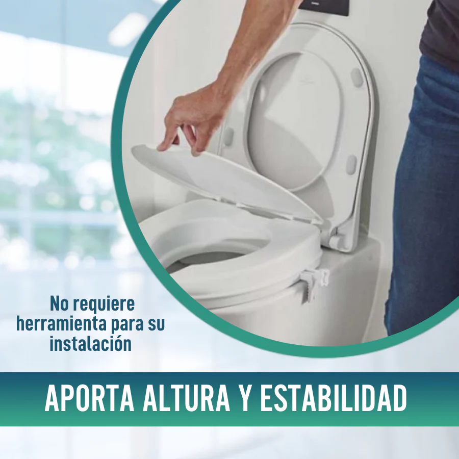 Elevador WC Adultos 5 cm | Alza wc Universal - Image 6