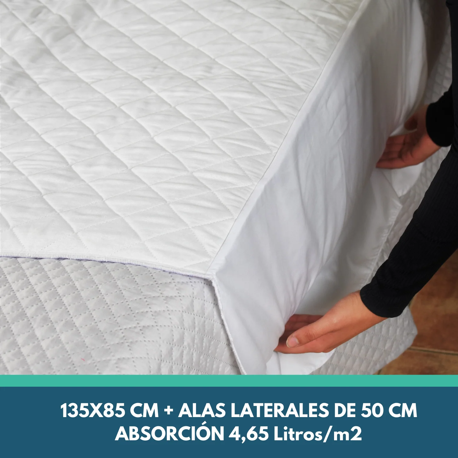Empapador Absorbente Reutilizable Cama 135cm 4,65 Litros/m2 - Image 4