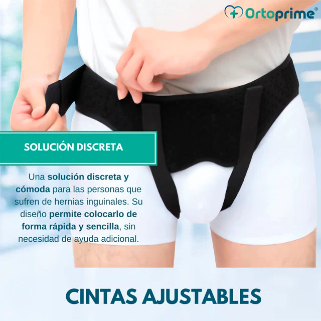 Faja Hernia Inguinal con Almohadillas Acolchadas | Unisex - Image 3