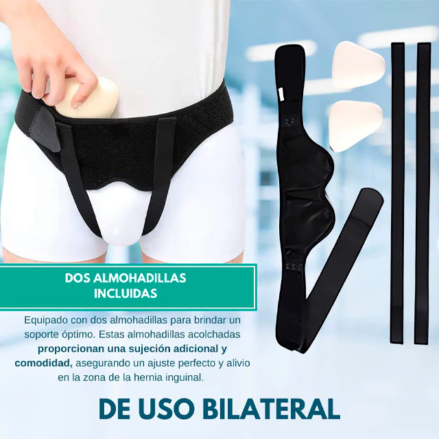 Faja Hernia Inguinal con Almohadillas Acolchadas | Unisex - Image 5