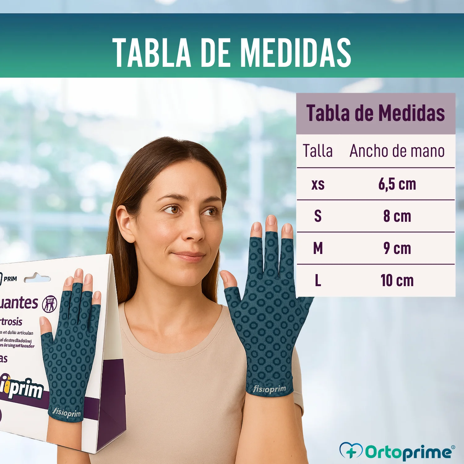 Guantes Terapéuticos Artritis y Artrosis | Tejido Técnico Elástico - Image 2