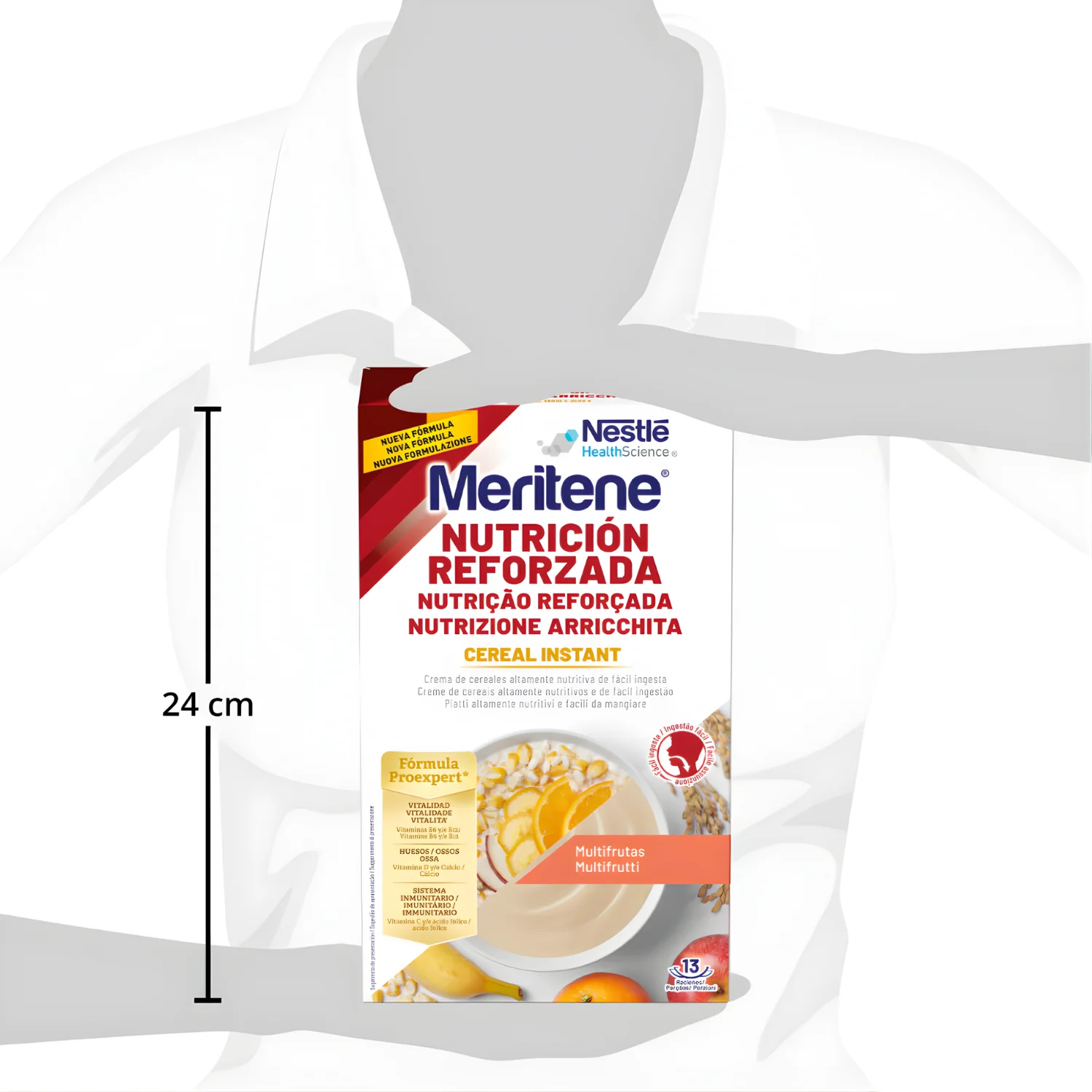 Meritene Cereales con Proteínas para 13 raciones | Multifruta - Image 3