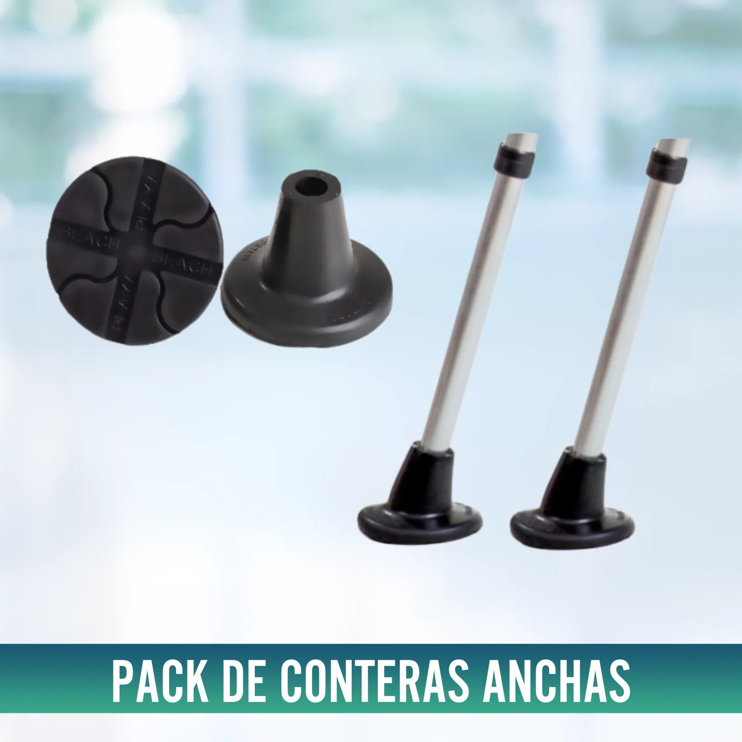 Pack Completo Muletas Ortopédicas + Almohadillas + Conteras Anchas - Image 8