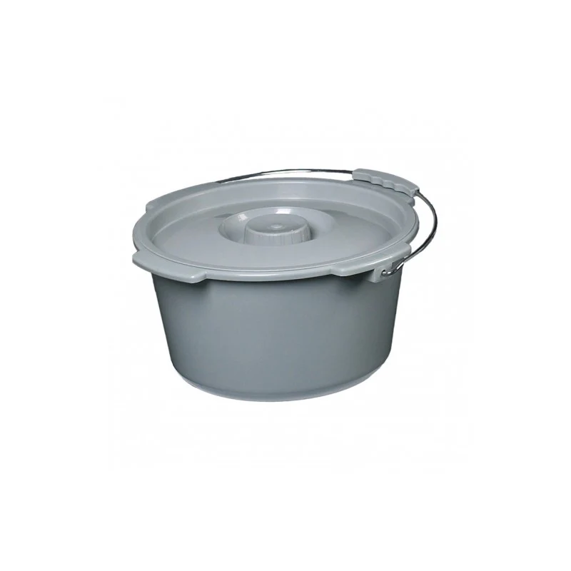 Silla WC con Tapa y Reposabrazos Plegable - Image 4
