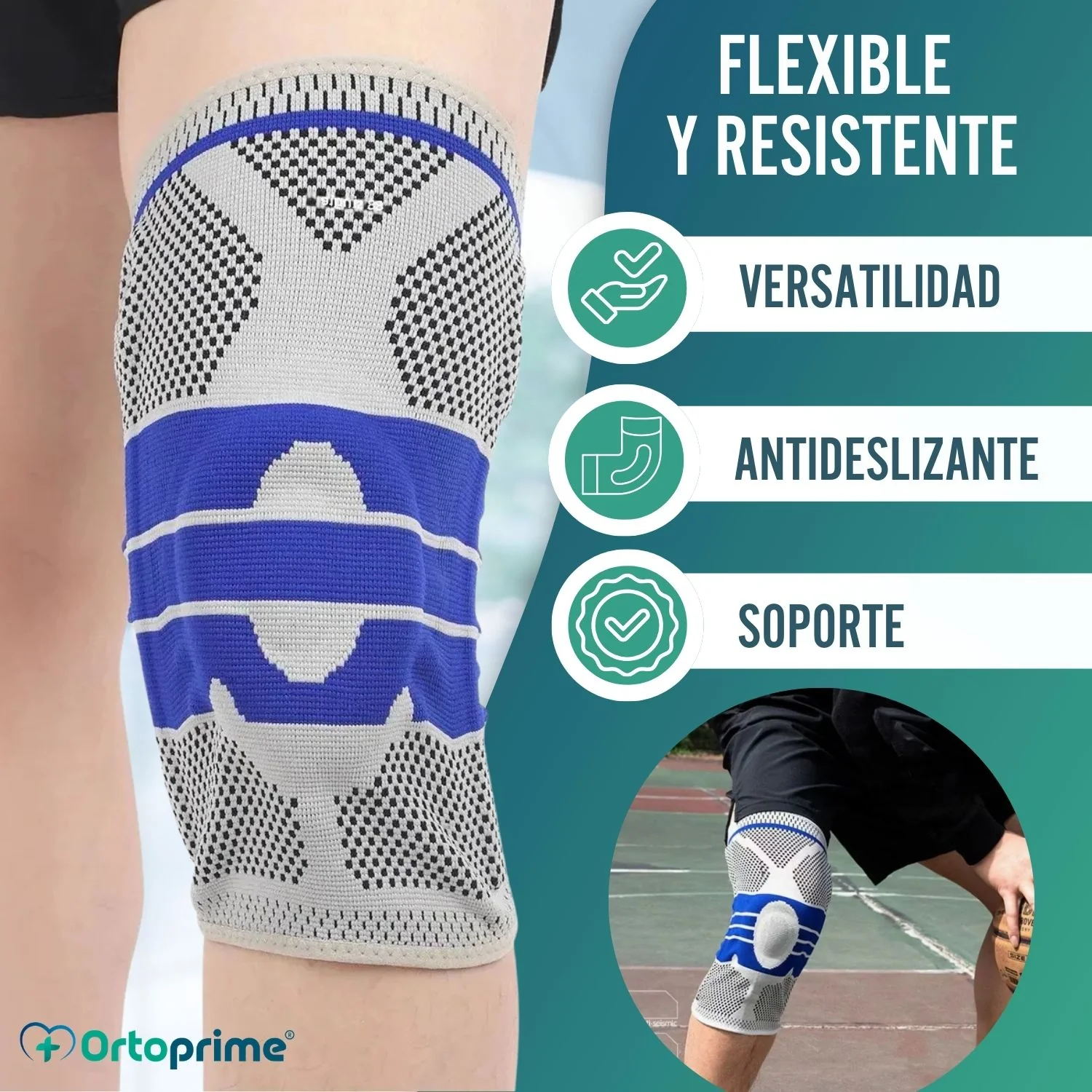 Rodillera Ajustable Menisco y Ligamento Protector de Rótula - Image 6