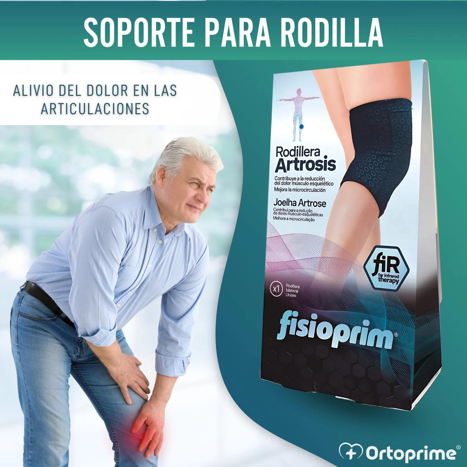 Rodillera para Artritis y Artrosis | Protector rodilla 4 Tallas - Image 4