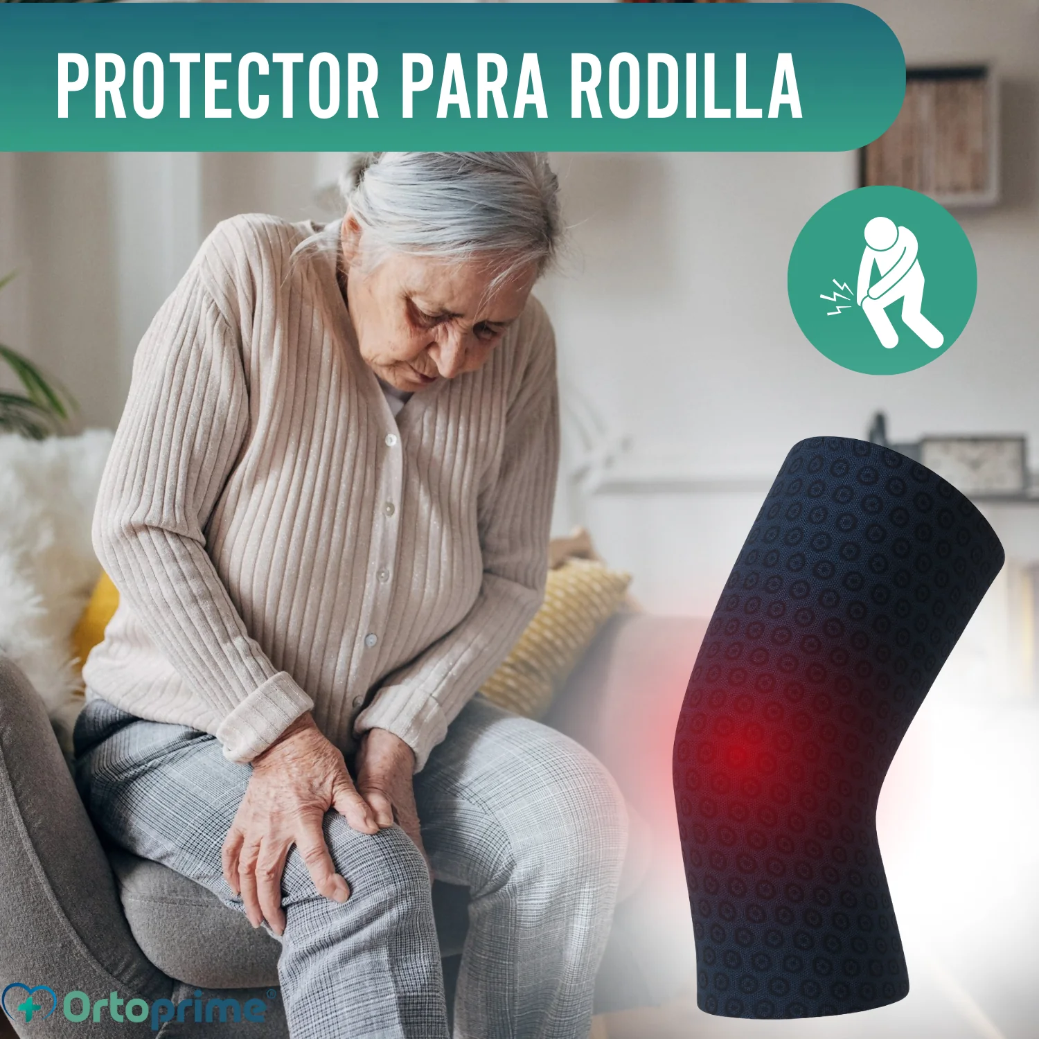 Rodillera para Artritis y Artrosis | Protector rodilla 4 Tallas - Image 7