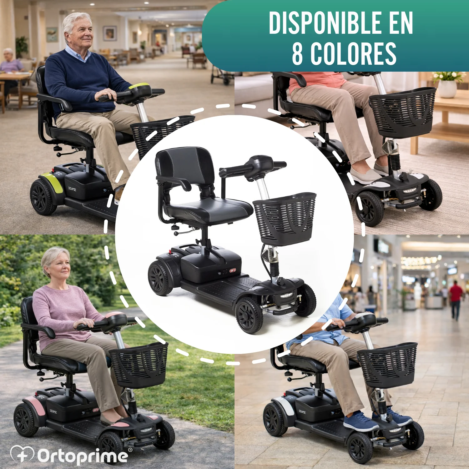 Scooter Eléctrico con Batería de Litio 20Ah | 8 Colores - Image 9