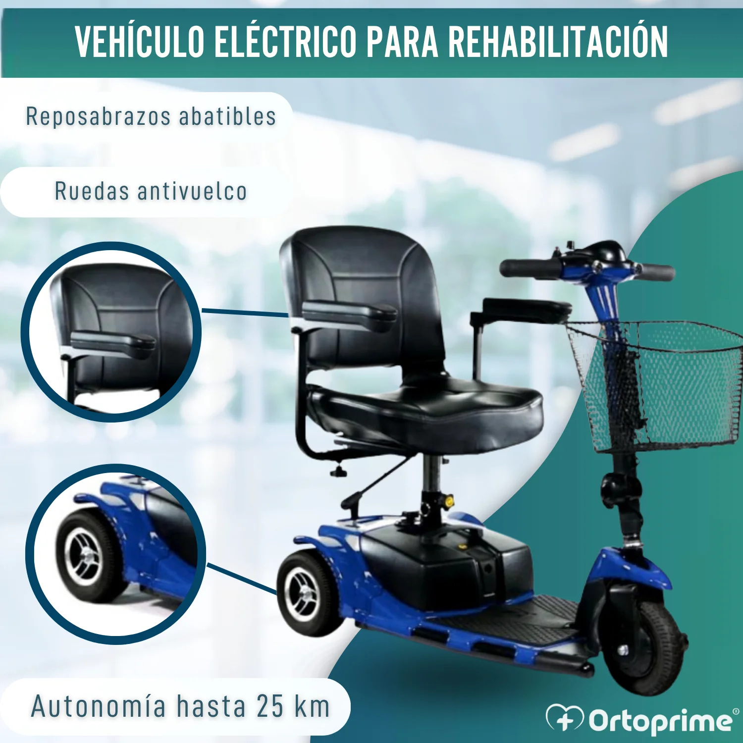 Scooter Eléctrico con Sistema Stand Up | 3 Ruedas - Image 8