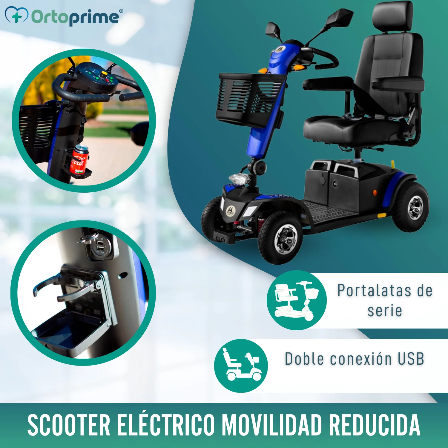 Scooter para Discapacitados Compacto | Suspensión Integral - Image 7