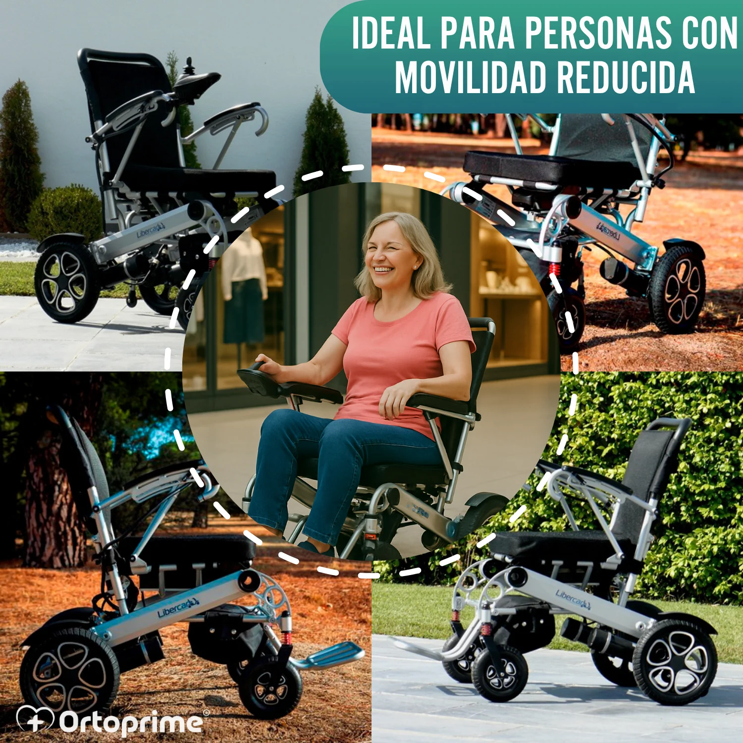 Silla de Ruedas Eléctrica Ultra-Ligera con Batería de Litio - Image 8