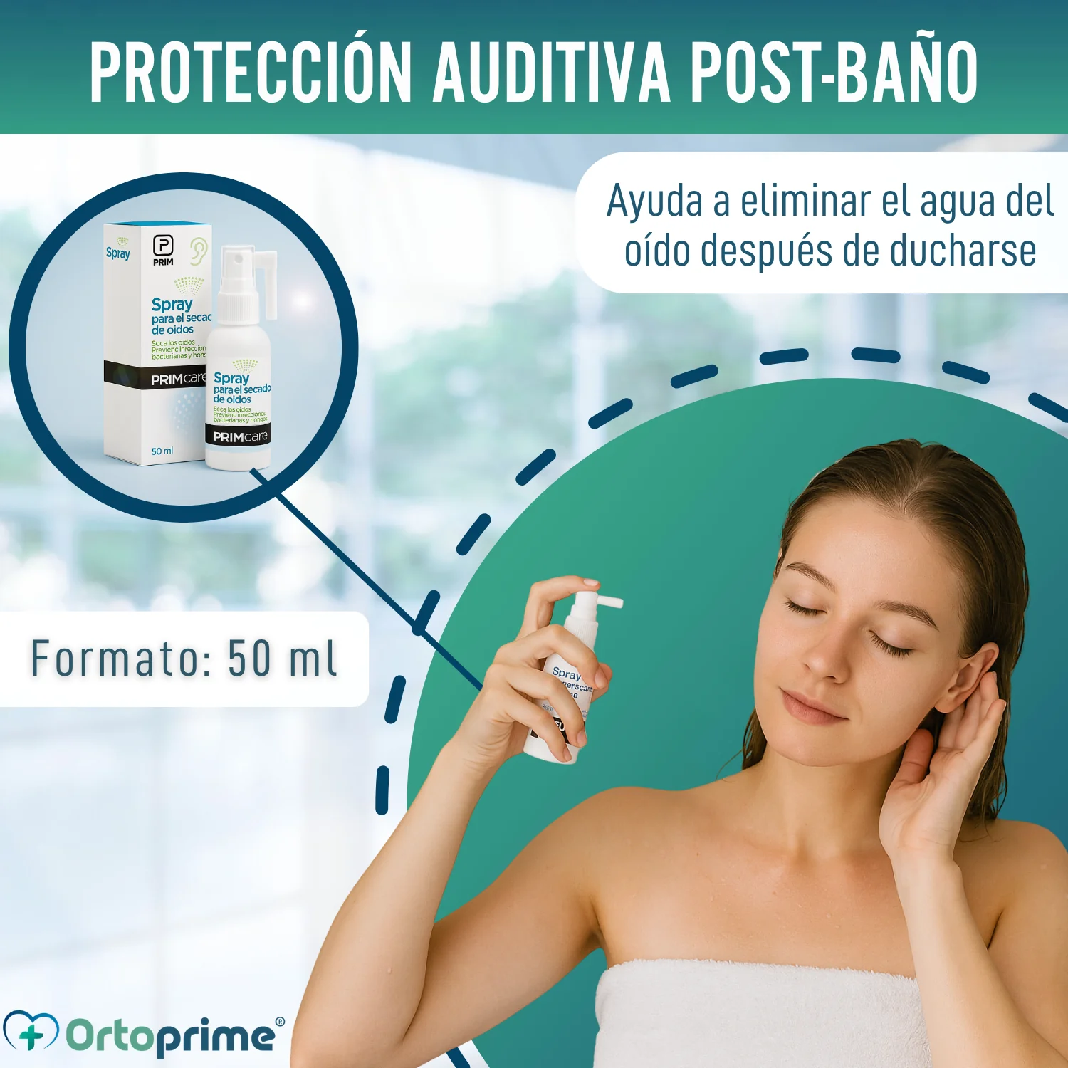 Spray para el Secado de Oídos | Solución de Triple Acción - Image 3