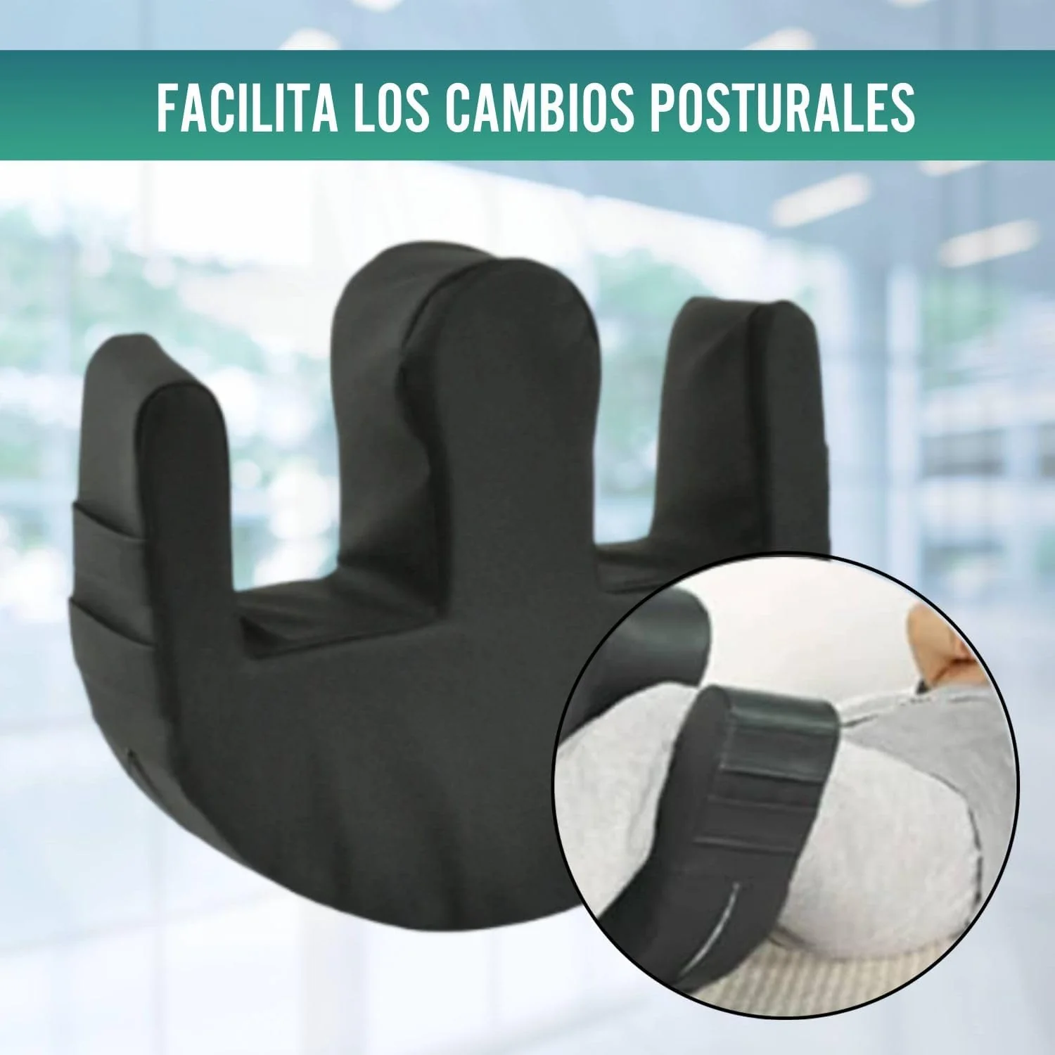 Cojín Volteador Posicionador Pacientes en Cama | Cambios Posturales - Image 2