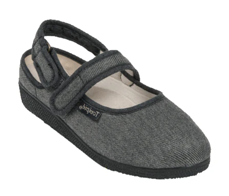 Zapatillas con Talón Descubierto y Cierre de Velcro | Dos Colores - Image 2