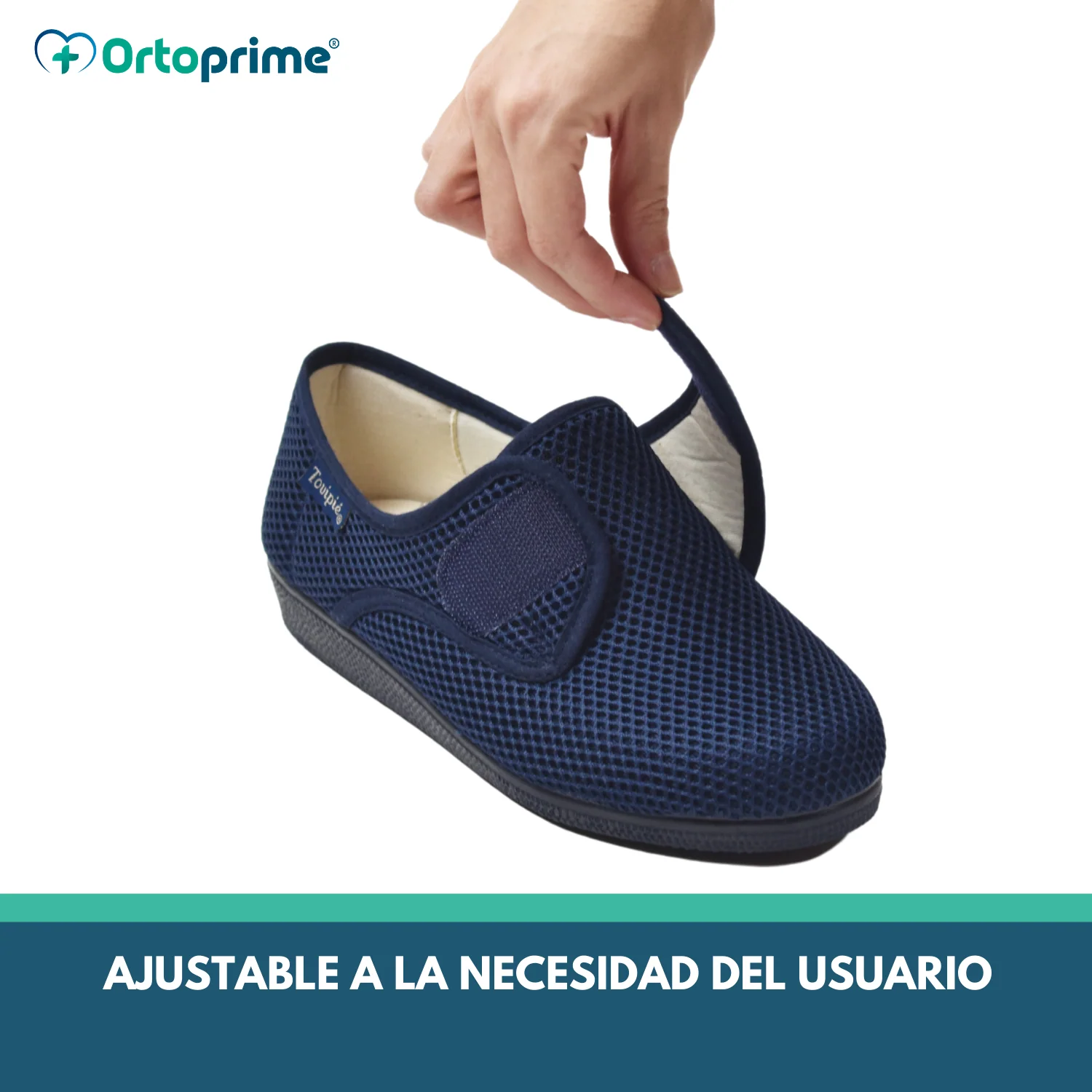 Zapato Ortopédico Premium con Velcro de Señora - Image 2