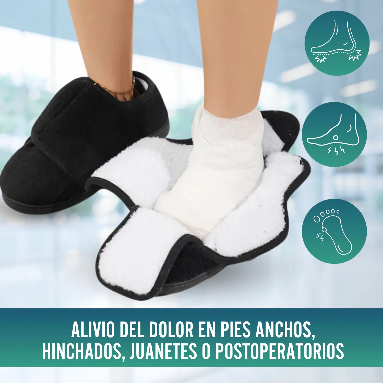 Zapatos para Pies Anchos Unisex | Calzado Ancho Borreguito - Image 5